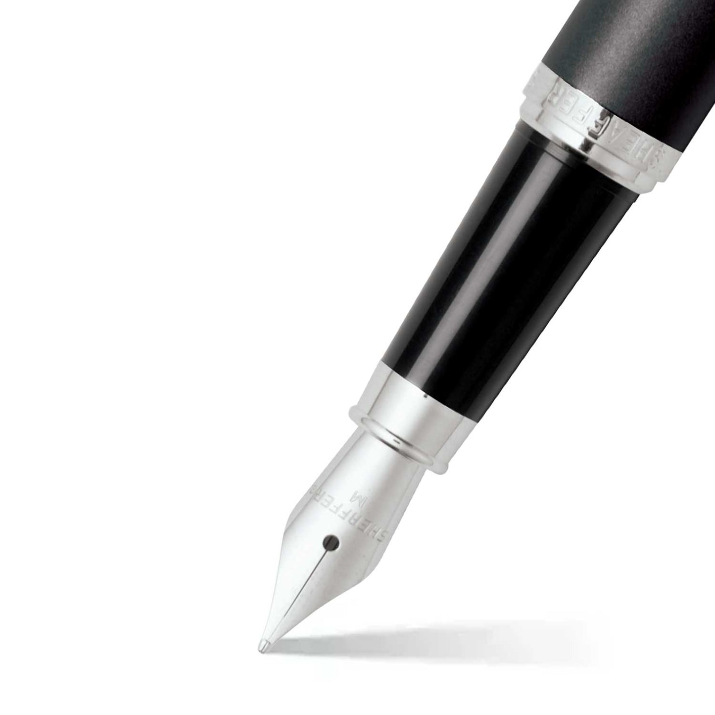 Pen Sheaffer Vfm E9405  Matte Black With Chrome Plated Trims Medium Fp