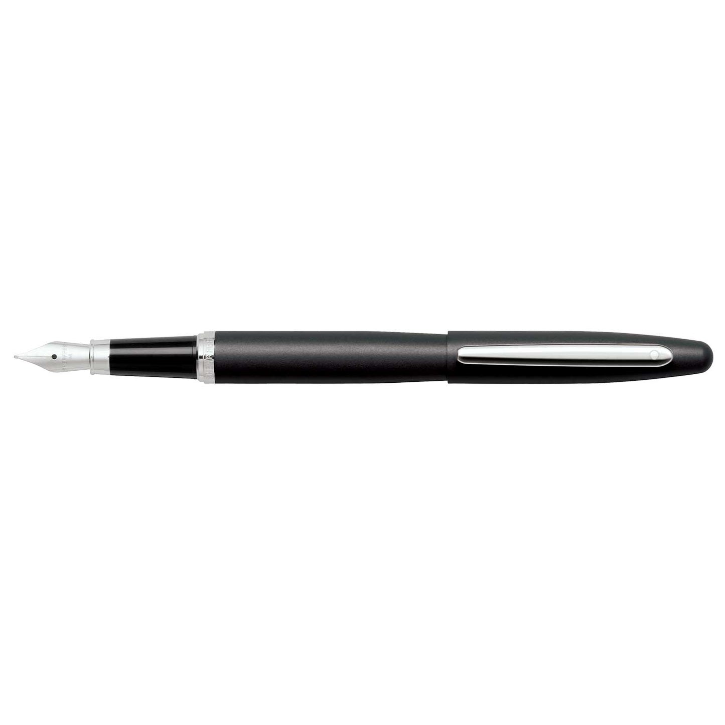 Pen Sheaffer Vfm E9405  Matte Black With Chrome Plated Trims Medium Fp
