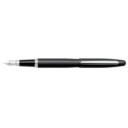 Pen Sheaffer Vfm E9405  Matte Black With Chrome Plated Trims Medium Fp