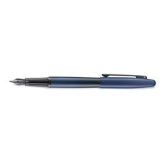 Pen Sheaffer Vfm E9429 Matt Blue With Matt Black Trims With Pvd Medium Nib Fp With Converter