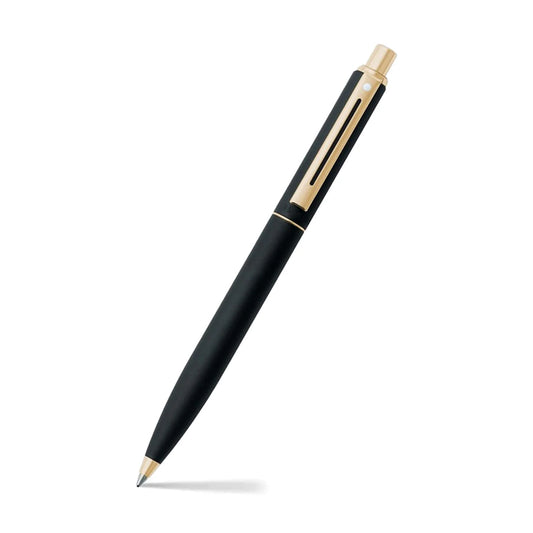 قلم حبر جاف Sheaffer® Sentinel 327 باللون الأسود غير اللامع مع حواف باللون الذهبي