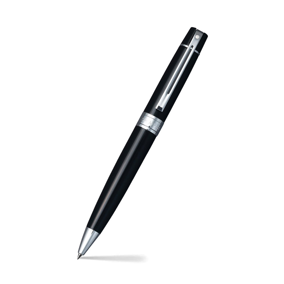 Pen Sheaffer 300 E9312 Glossy Black With Chrome Plated Trims Bp