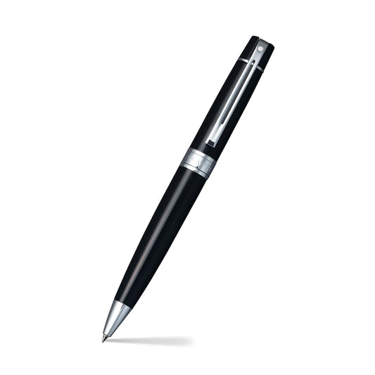 Pen Sheaffer 300 E9312 Glossy Black With Chrome Plated Trims Bp