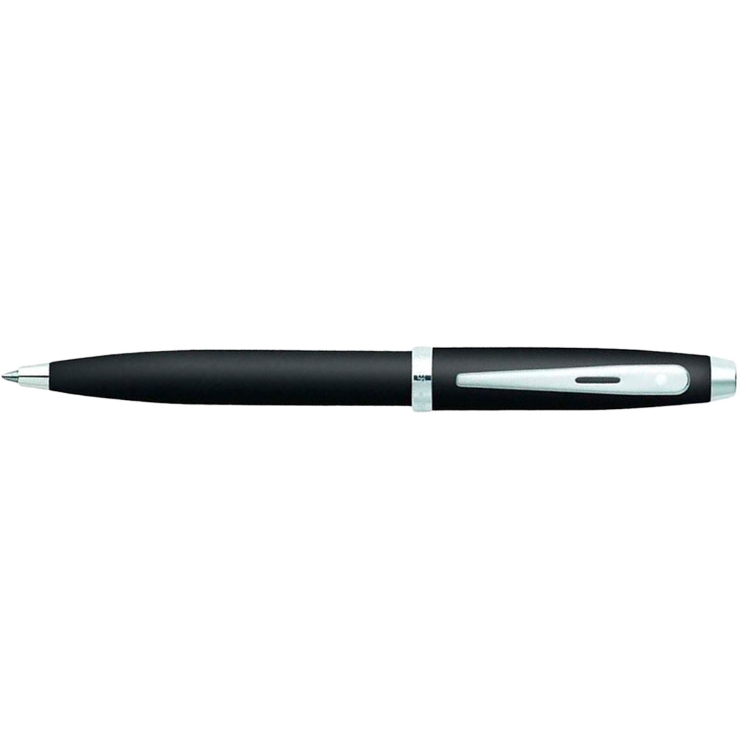 Pen Sheaffer 100 E9317  Matte Black With Chrome Plated Trims Bp