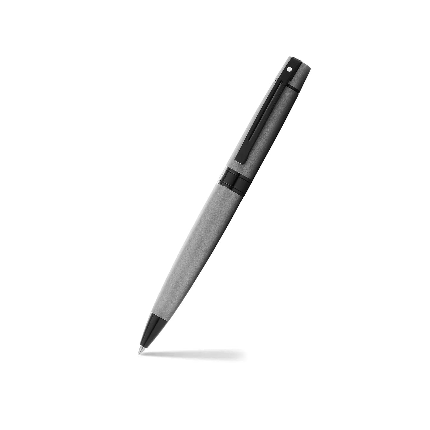 Pen Sheaffer 300 E9345 Matte Gray Lacquer With Polished Black Trims Bp