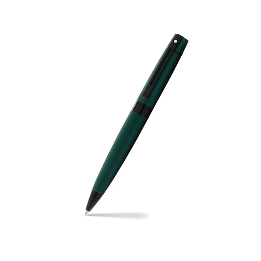 Pen Sheaffer 300 E9346 Matte Green Lacquer With Polished Black Trims Bp