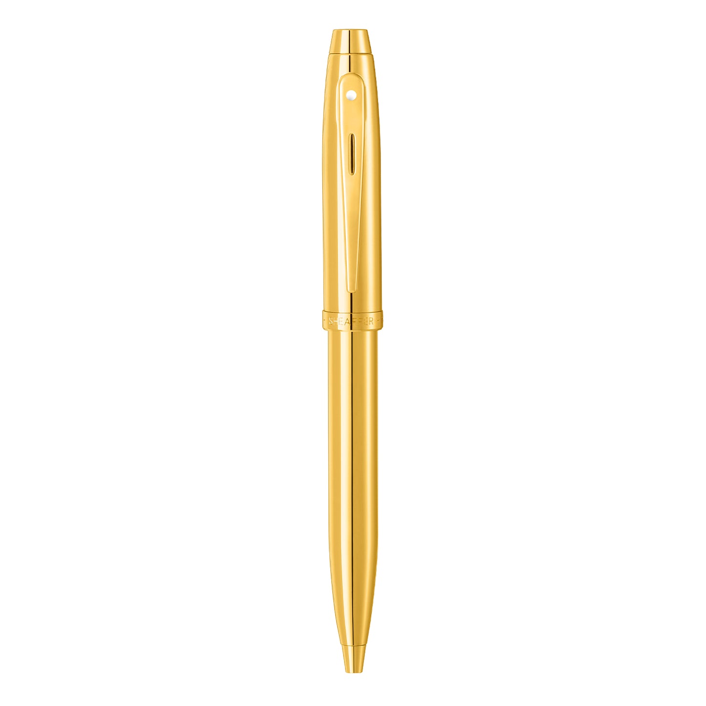 Pen Sheaffer 100 E9372 Pvd Gold With Pvd Gold Trims Bp