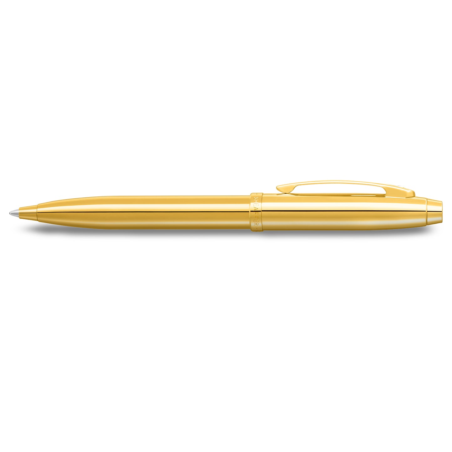 Pen Sheaffer 100 E9372 Pvd Gold With Pvd Gold Trims Bp