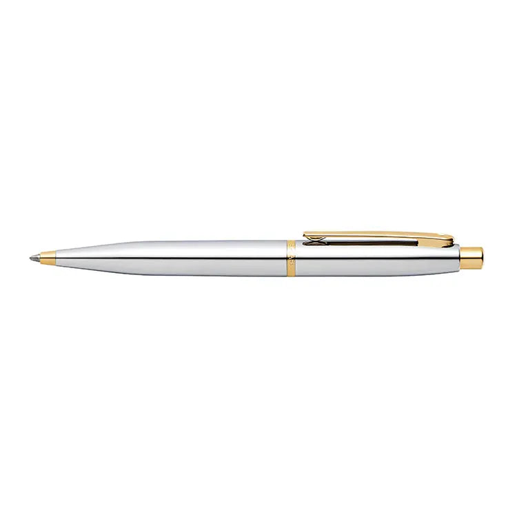 Pen Sheaffer Vfm E9422  Polished Chrome With Gold Plated Trims Bp