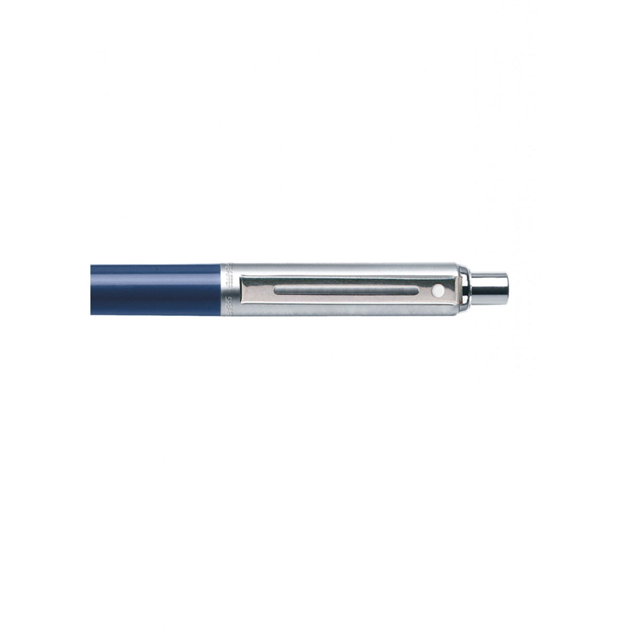 قلم حبر جاف Sheaffer® Sentinel باللون الأزرق والكروم مع حواف من الكروم