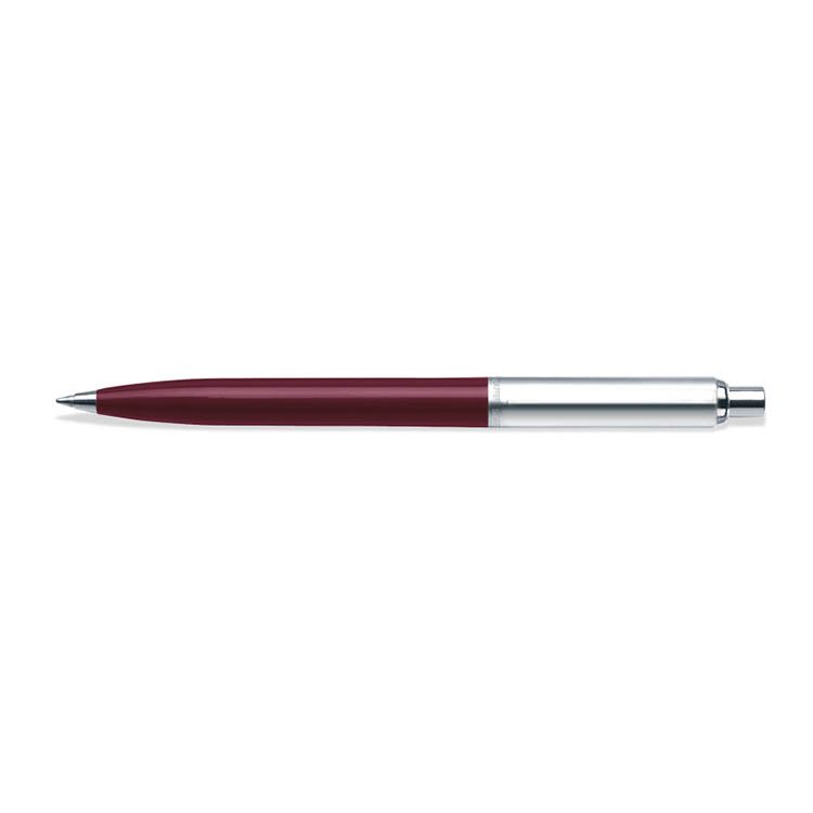 قلم حبر جاف Sheaffer® Sentinel Burgandy and Chrome مع حواف من الكروم بسعر مخفض