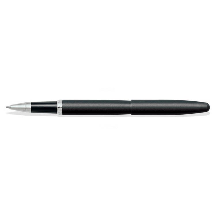 قلم حبر جاف Sheaffer® VFM باللون الأسود غير اللامع مع حواف من الكروم