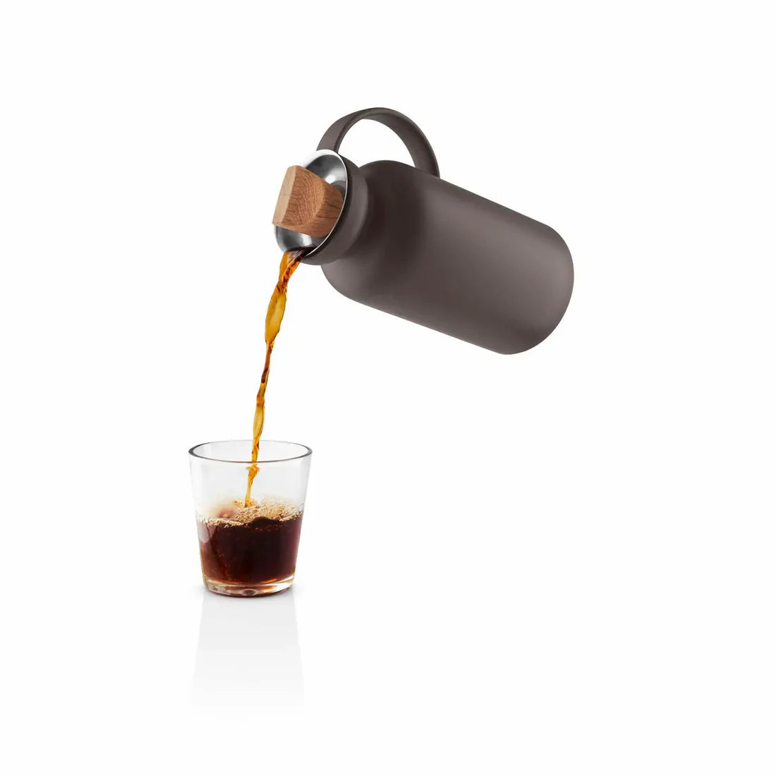 Silhouette Vaccum Jug 1l Choc Brown
