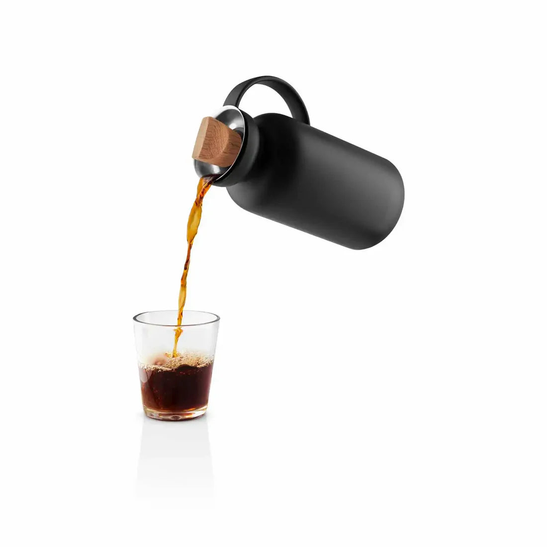 Silhouette Vaccum Jug 1l Black