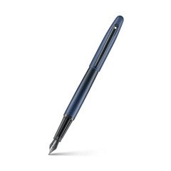 Pen Sheaffer Vfm E9429 Matt Blue With Matt Black Trims With Pvd Fine Nib Fp With Converter