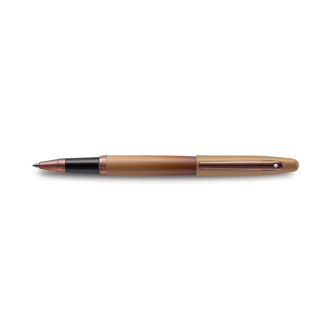 Sheaffer® VFM 9428 Coffee Edition Matt Brown Rollerball Pen with Regal Brown PVD Trims