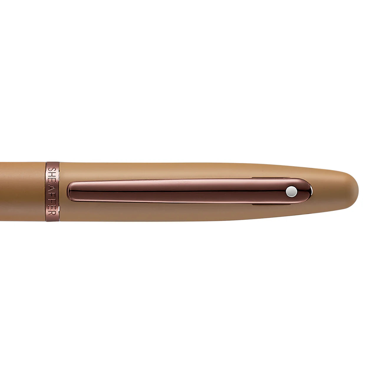 Sheaffer® VFM 9428 Coffee Edition Matt Brown Rollerball Pen with Regal Brown PVD Trims