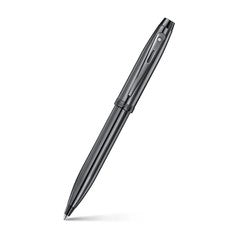 Pen Sheaffer 100 E9375 Shiny Dark Grey Gunmetal With Pvd Trims Bp