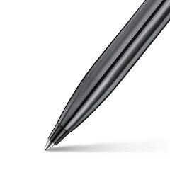 Pen Sheaffer 100 E9375 Shiny Dark Grey Gunmetal With Pvd Trims Bp
