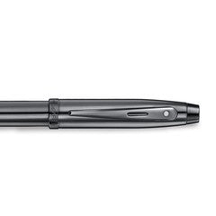 Pen Sheaffer 100 E9375 Shiny Dark Grey Gunmetal With Pvd Trims Bp