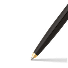 Pen Sheaffer Sagaris E9475 Glossy Black Barrel With Chrome Cap And Gold Trims Bp