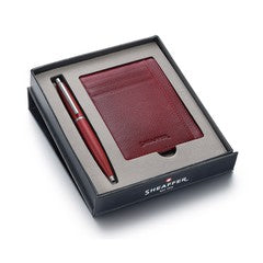 Pen Sheaffer Vfm 9403 Excessive Red With Chrome Plated Trim Bp, Sapphire Night Credit Card Holder (Red)